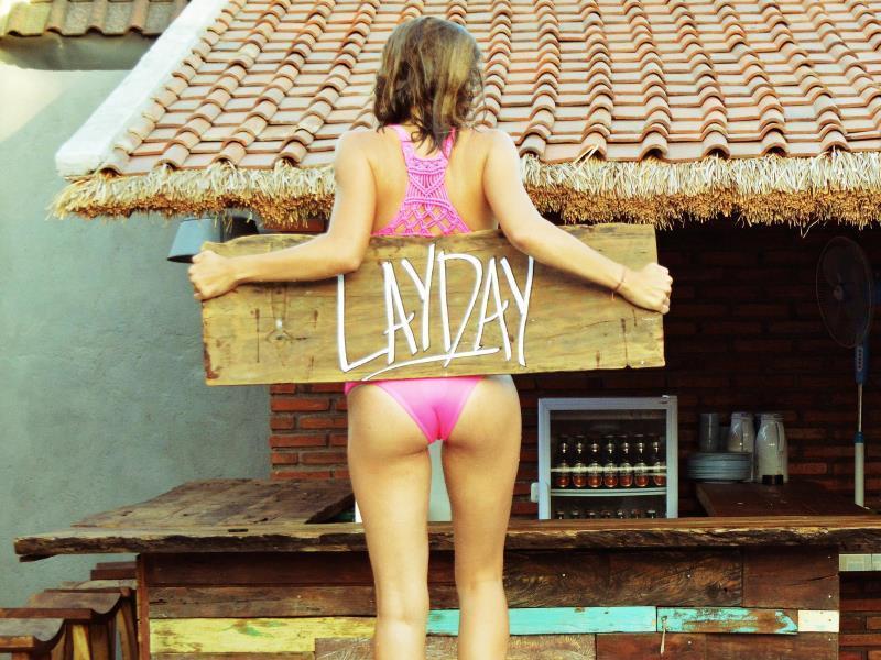 Lay Day Surf Hostel Canggu Dış mekan fotoğraf